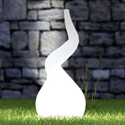 Turbilho Luminoso Branco com Ficha